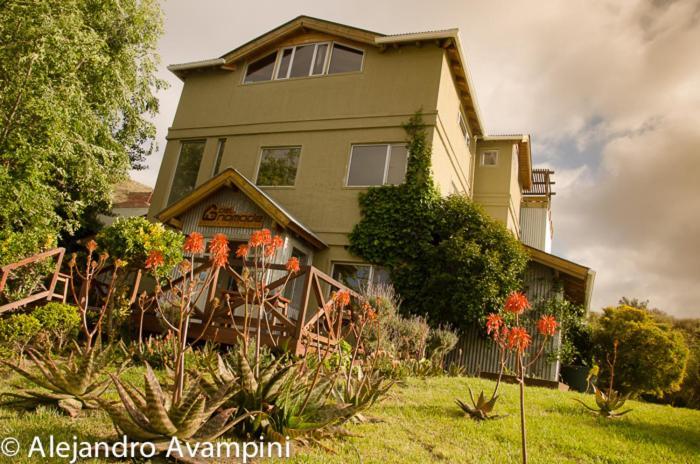 Del Nomade Hosteria Ecologica Пуэрто-Пирамидес Экстерьер фото
